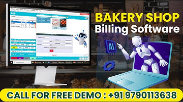 Bakery Shop Billing Software Touch POS l 🎨 Retail Touch POS 2025 AI Technology 🤖