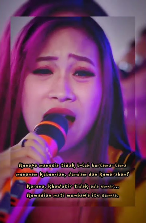 story/status wa/whatsapp dangdut koplo Kiki Margaretha - jangan dendam (literasi/filsuf dendam)