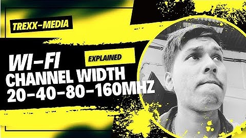 WiFi Channel Width Explained: 20MHz vs 40MHz vs 80MHz vs 160MHz | in  HINDI