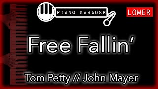 Free Fallin’ (LOWER -3) - Tom Petty // John Mayer - Piano Karaoke Instrumental screenshot 3