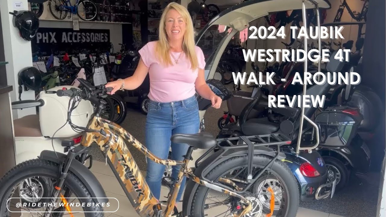 2024 Westridge 4T UL 2849 APPROVED Ebike Electric Bicycle Mountain Bike Style Walk-around Review 🚵