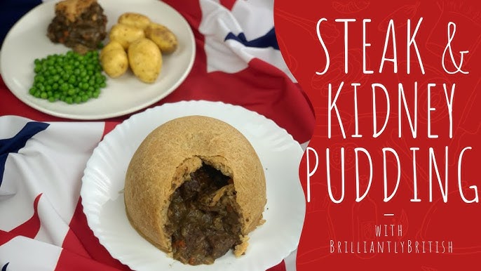 Steak And Kidney Suet Pudding In The