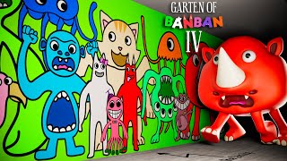 Garten of Banban 4 - ALL BOSSES + ENDING (Gameplay #3)