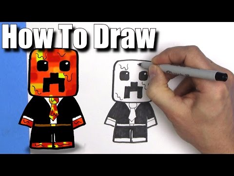how-to-draw-preston-playz-minecraft-skin---easy-chibi---step-by-step---kawaii