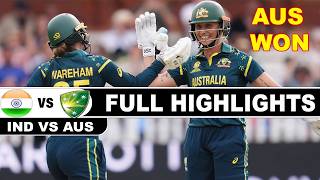 India vs Australia Highlights | Match 30 | ICC Women's T20 World Cup 2026 | IND vs AUS Highlights screenshot 3