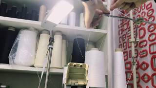 SH7000/7003拷克機穿線