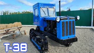 видео: Трактор Т-38 — история  липецкой гусянки. картинка: Трактор Т-38 — история  липецкой гусянки.
