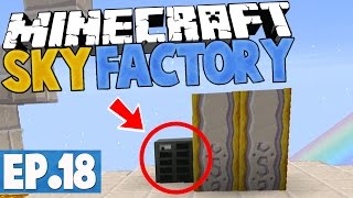 Minecraft sky factory 2.5 - nik's me system! #18 [modded skyblock]