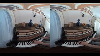 3D VR180 4K -  Piano performing City of Stars - La La Land