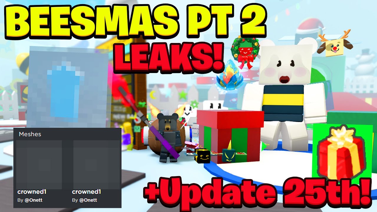 BEESMAS PART 2 UPDATE LEAKS + UPDATE IN 2 DAYS FOR 2X POLLEN HONEYDAY ...