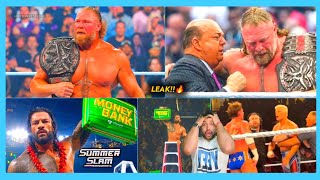 SummerSlam Stage LEAKED!? 😱 Brock's FINAL Championship?! Roman WINS MITB?! Cody ATTACKS Punk.......? screenshot 1