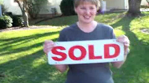 Barbara Hopper Celebrating the Sale of Her House!