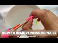 How to Remove Press On Nails | PROPER REMOVAL + NO DAMAGE!