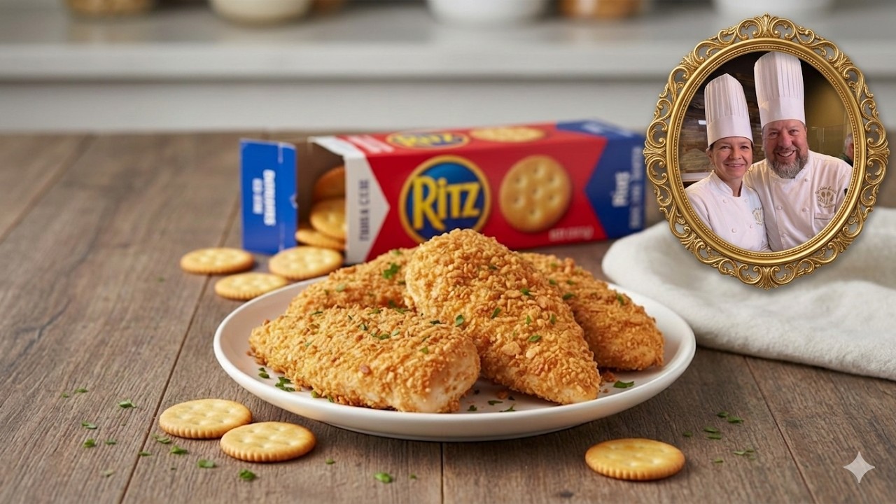 Easy and quick Ritz cracker chicken recipe - YouTube
