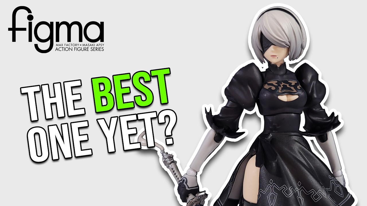 Figma 2B (YoRHa No 2 Type B) No.643 Action Figure Review