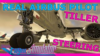 New A32NX Feature: Nose Wheel Steering Guide with a Real Airbus Pilot