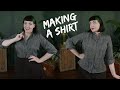 Making A Shirt // A Pattern Drafting and Sewing Diary