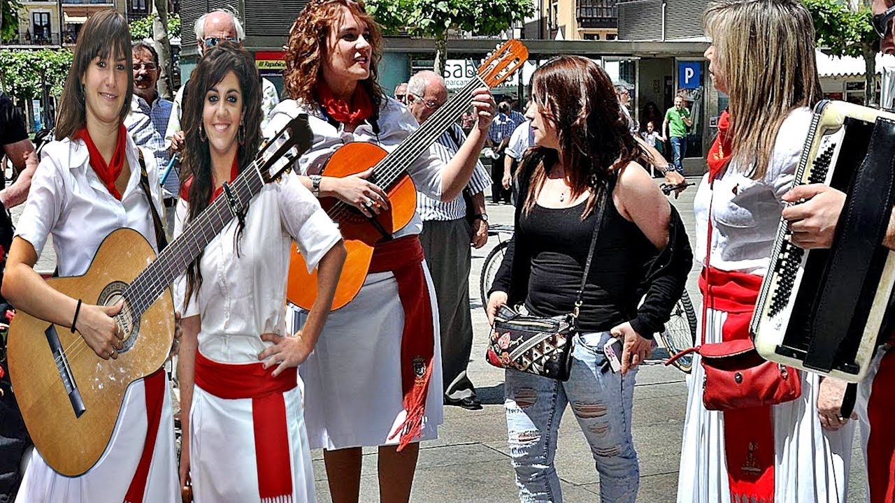 CANTO Y DANZA DE LA TIERRA. JOTA NAVARRA. NATALIA NARCUE Y AMAIA IBAÑEZ ...