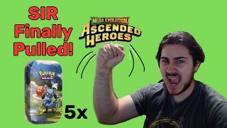 Pokémon Ascended Heroes Tins Opening (SIR PULL)