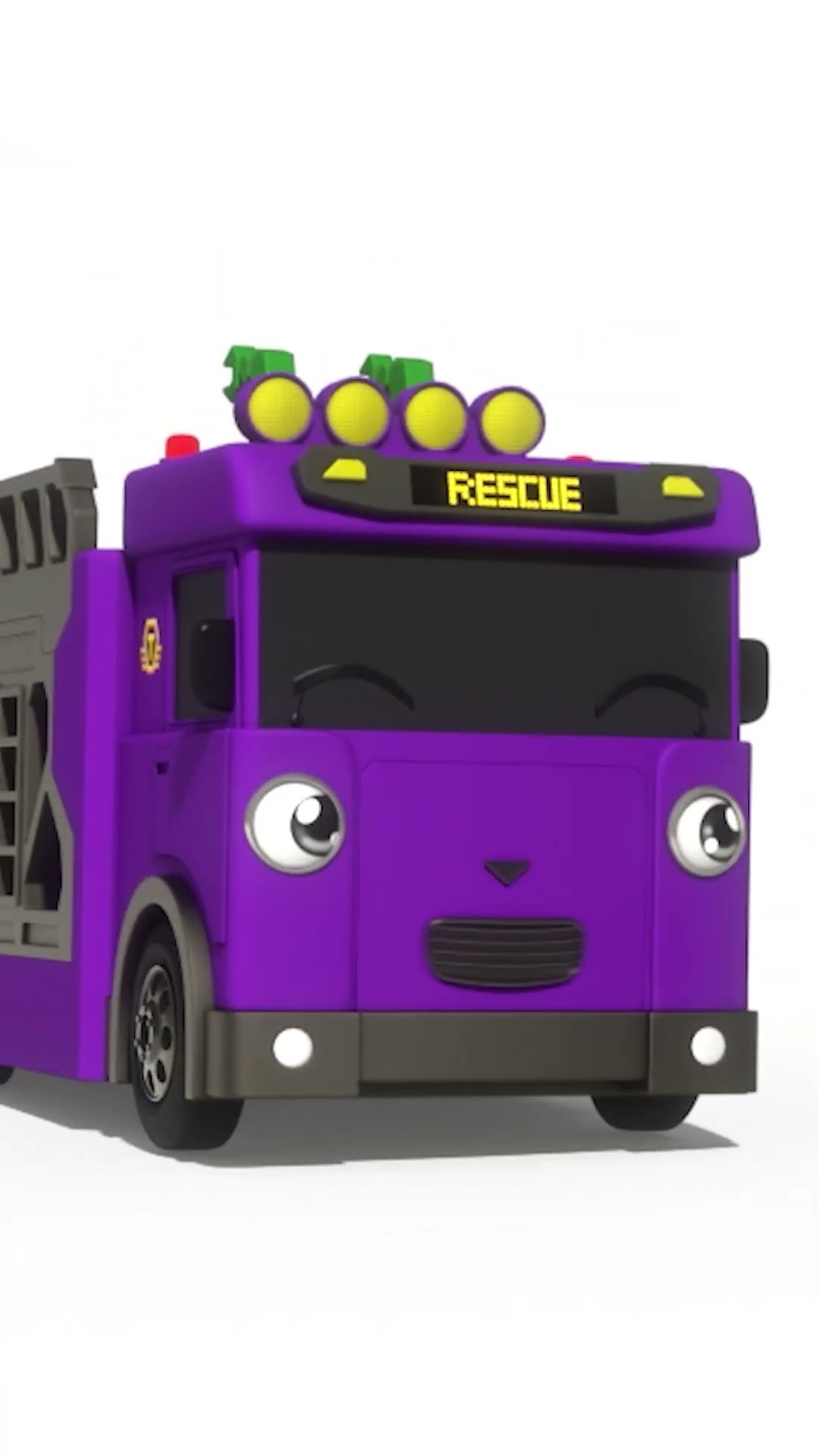 Colorful Rescue Truck, Strong! #Shorts #TayotheLittleBus