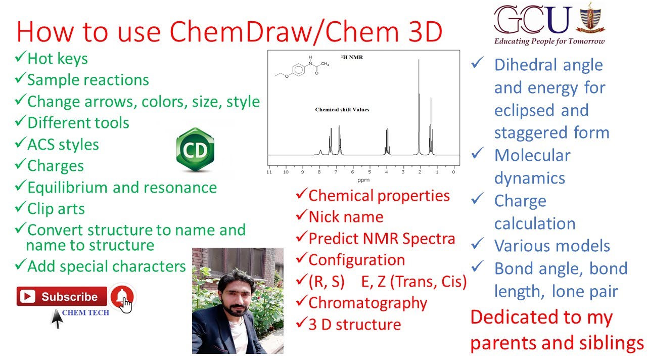 How To Use Chemdraw Chemdraw Basics Complete Tutorial From Beginning To Advanced Level Chem Tech Youtube