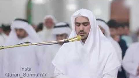 هماشاء الله ذا #القارئ_الطاجيكي فى صوته خشوع وجمال لا يوصف ونبرة لن تجدها عند أي قارئ  ماشاء الله