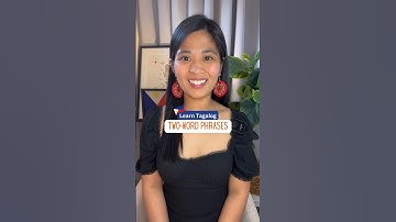 Quick and easy Tagalog phrases for everyday conversations! #learntagalog #filipinoculture #filipino