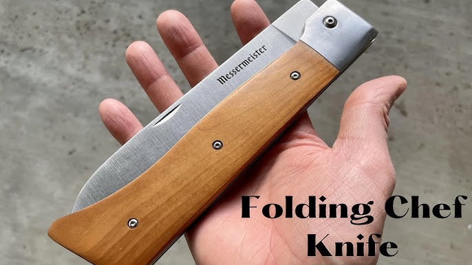 TACRAY Folding Kitchen Chef Knife G10 Handle VG10 Blade Outdoor Camping  Indoor and Outdoor Cooking tool