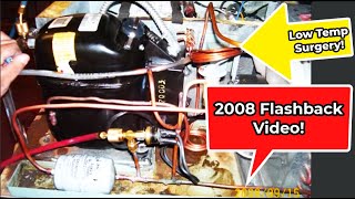 Performing Surgery To Resurrect A Reach In Freezer 2008 Flashback Video