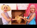What's In The Box!? Challenge 📦 Olivia Vs. Esme - Princesses In Real Life | Kiddyzuzaa