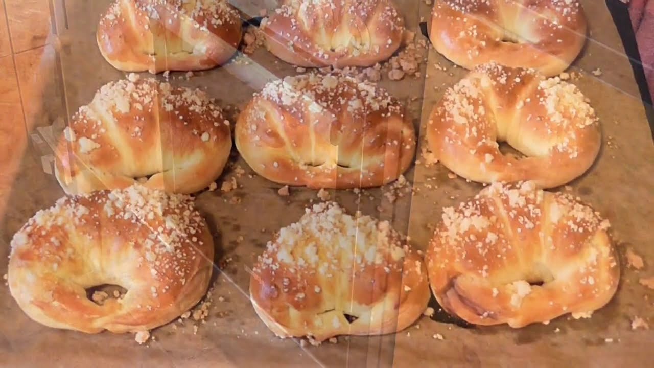 Puszyste rogaliki drożdżowe 