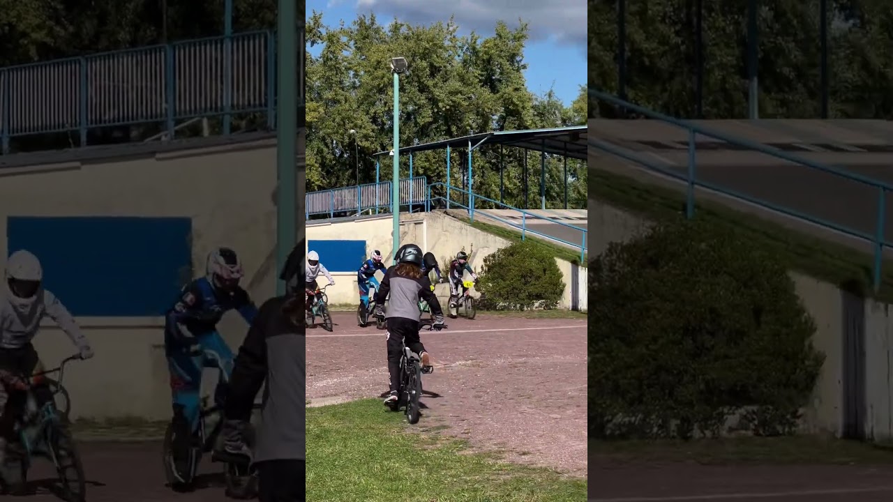 Séance d’entraînement au club de bmx race de petit couronne (76) : démarrage