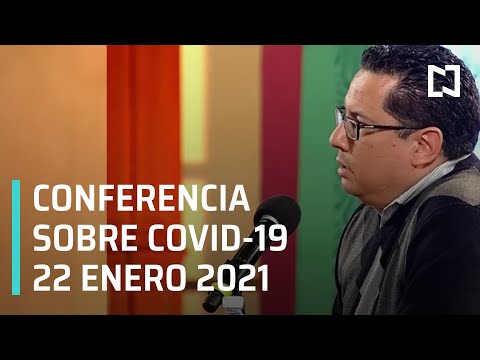 Conferencia Covid-19 en México - 22 enero 2021