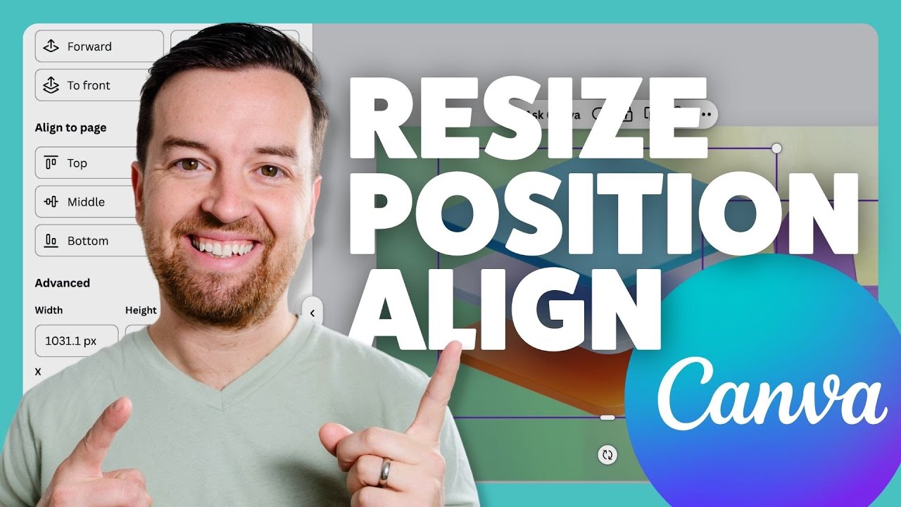 Master Layers in Canva: Position, Alignment & Locking Explained - YouTube