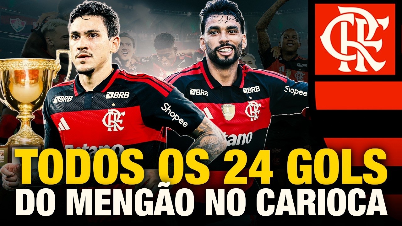Veja TODOS OS GOLS do Flamengo no Campeonato Carioca 2026 | Mengão 40x campeão!