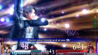 FF Dissidia - Squall vs Exdeath - Flawless Victory