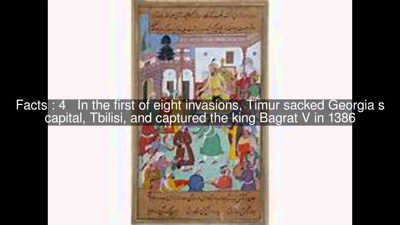 Timur's invasions of Georgia Top #7 Facts - YouTube