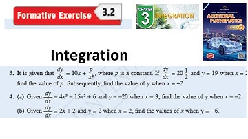 Integration formative exercise 3.2 Q3 Q4 pengamiran latihan formatif 3.2 form 5 kssm textbook