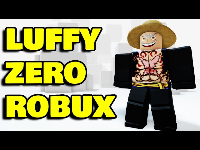 FIZ UMA SKIN DE LUFFY GRÁTIS NO ROBLOX!😱 FAÇA VOCÊ TAMBÉM!🔥 #shorts 