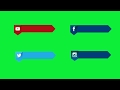 free green screen social media logo animation 2