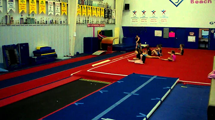 Amelia Malone's yurchenko half on front tuck off o...