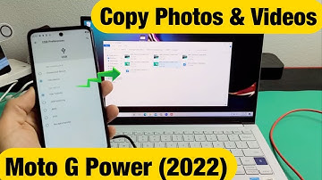 Moto G Power (2022): How to Transfer Photos & Videos to Windows Computer, PC, Laptop w/ Cable