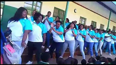 Limpopo SAPS Choir Singing 'Koloi' & 'Chesa mpama'
