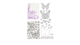 Crafter's Companion Butterfly Dimensional Stamp and Die ...