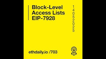 Block-Level Access Lists EIP-7928