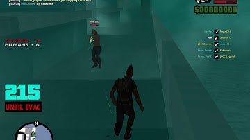 Rese using aimbot. (SA-MP Zombie Apocalypse Server.)