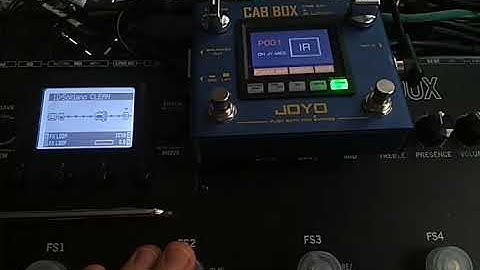 Line 6 POD HD500X/Joyo R-08 CabBox (Midi)