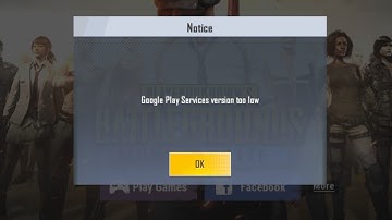 Fix  google play Services version to low problem  // How to fix google play version to low solution