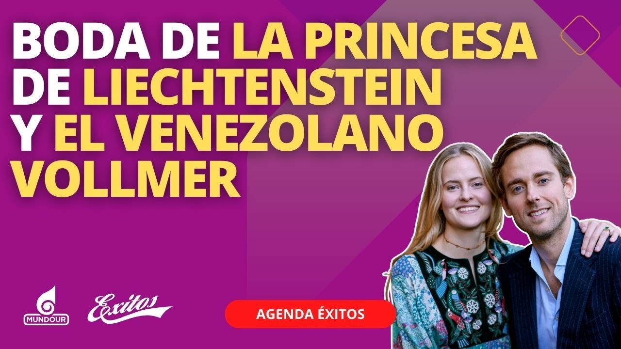 Boda de la Princesa de Liechtenstein y el venezolano Leopoldo Maduro Vollmer con Angela Oraa