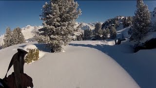 GoPro HD hero 2 ski compilation Les Arcs